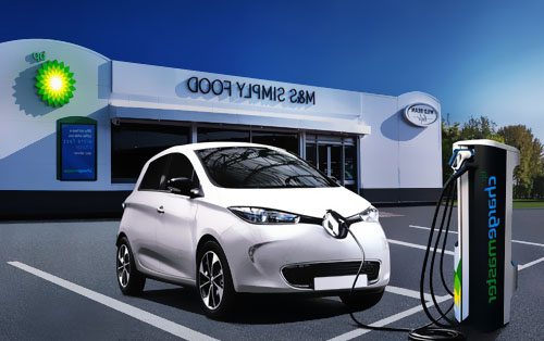 英國(guó)石油正以1.3億英鎊收購(gòu)英國(guó)最大電動(dòng)汽車充電公司
